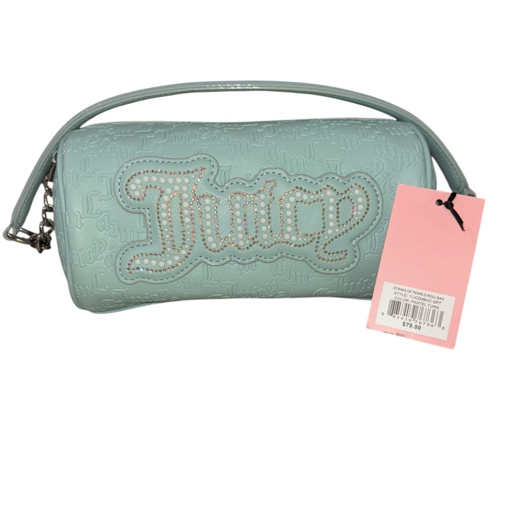 Juicy Couture Mint Green Embossed Women's Bag